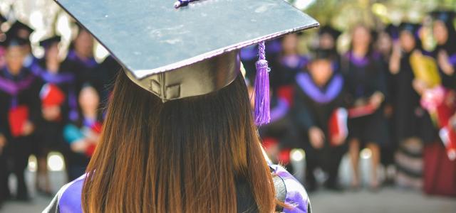 woman wearing academic cap and dress selective focus photography by MD Duran courtesy of Unsplash.